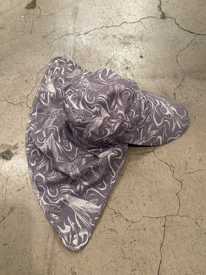 00's PATAGONIA「Bimini Stretch Fit Cap」トビウオ柄 キャップ