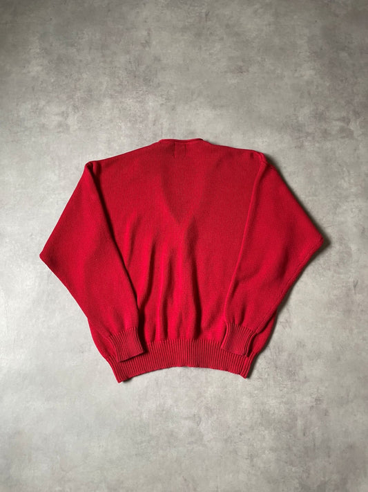 90's「OLD GAP」コットンニットカーディガン