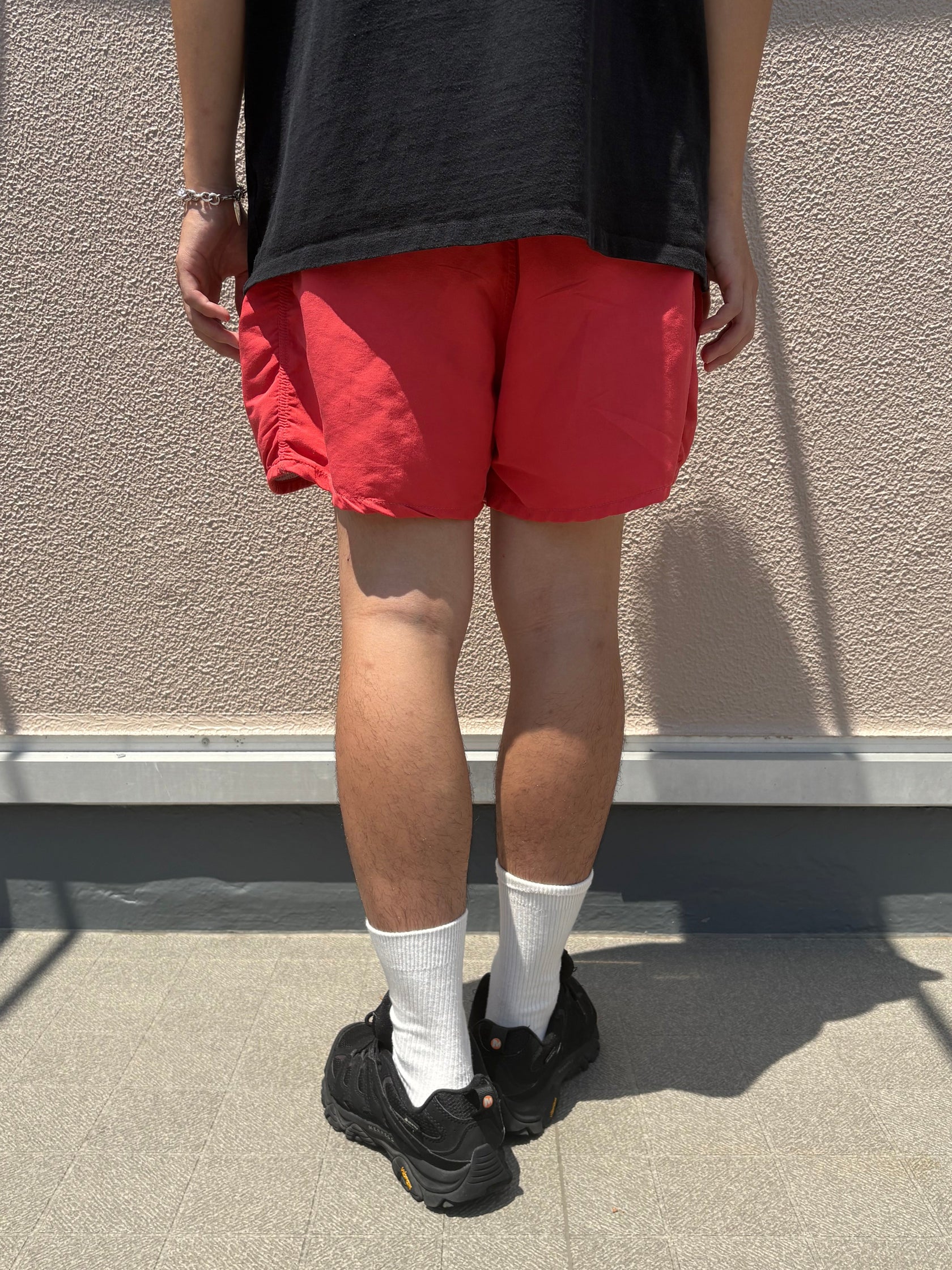 90's PATAGONIA「River Shorts Rose Pink」USA製 ナイロンショーツ