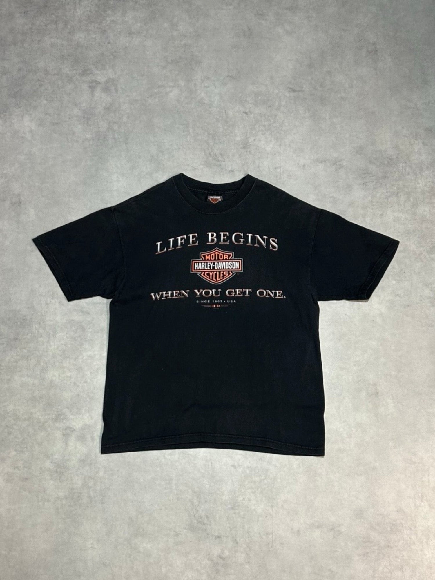 00's Harley-Davidson USA製 ロゴTシャツ
