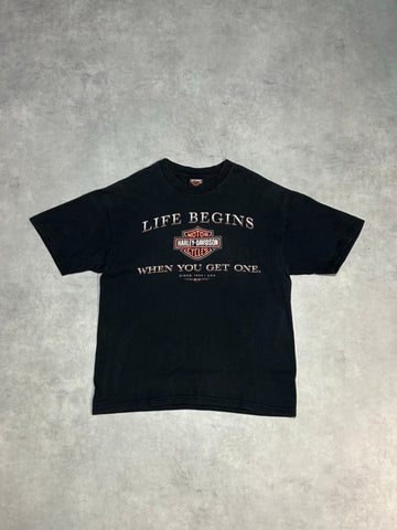 00's Harley-Davidson USA製 ロゴTシャツ