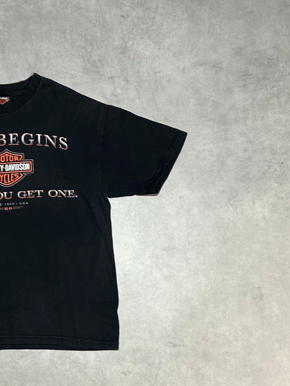 00's Harley-Davidson USA製 ロゴTシャツ
