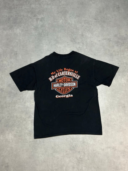 00's Harley-Davidson USA製 ロゴTシャツ