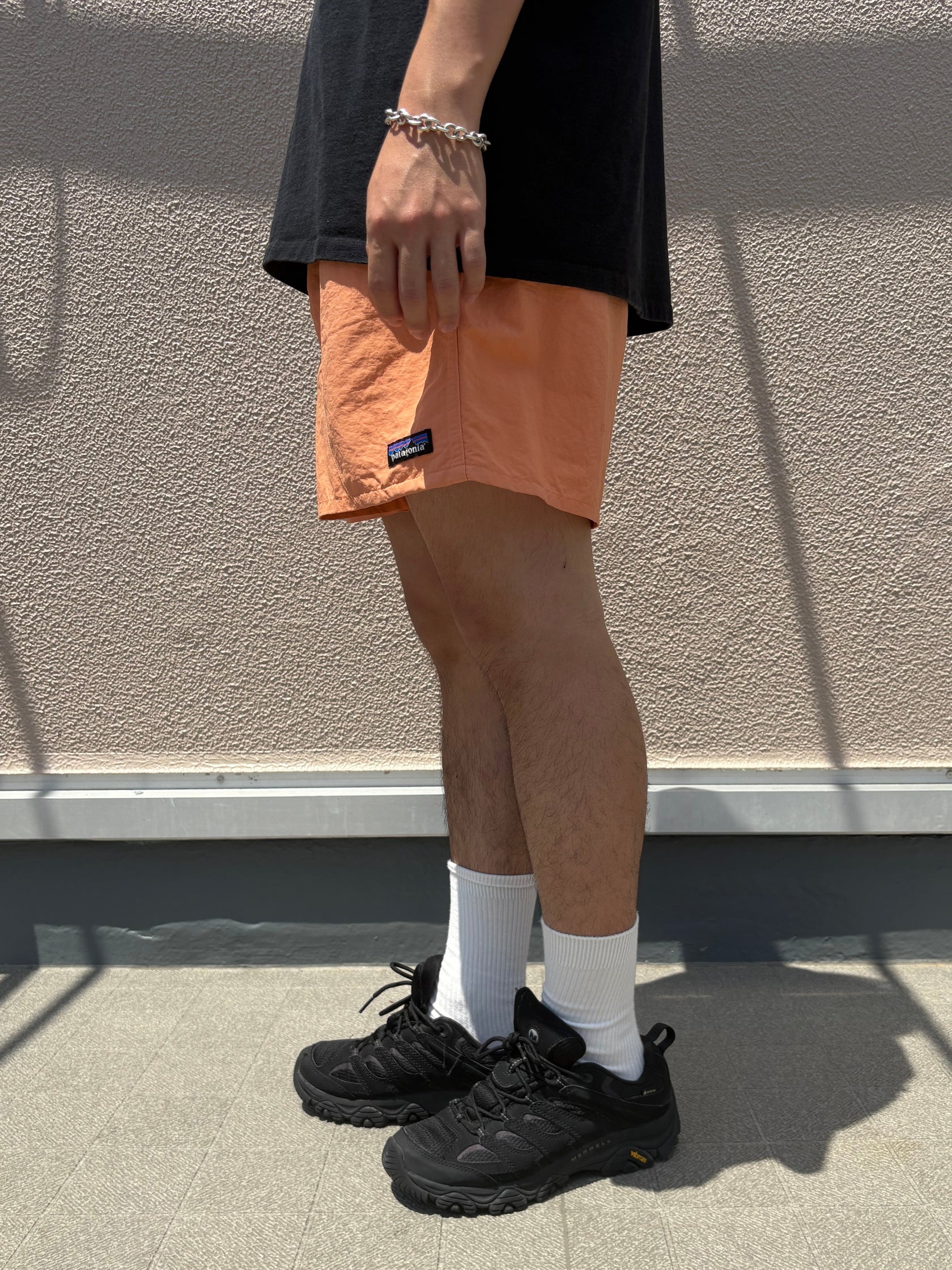 00's PATAGONIA「Baggies Shorts Light Orange」ナイロンショーツ