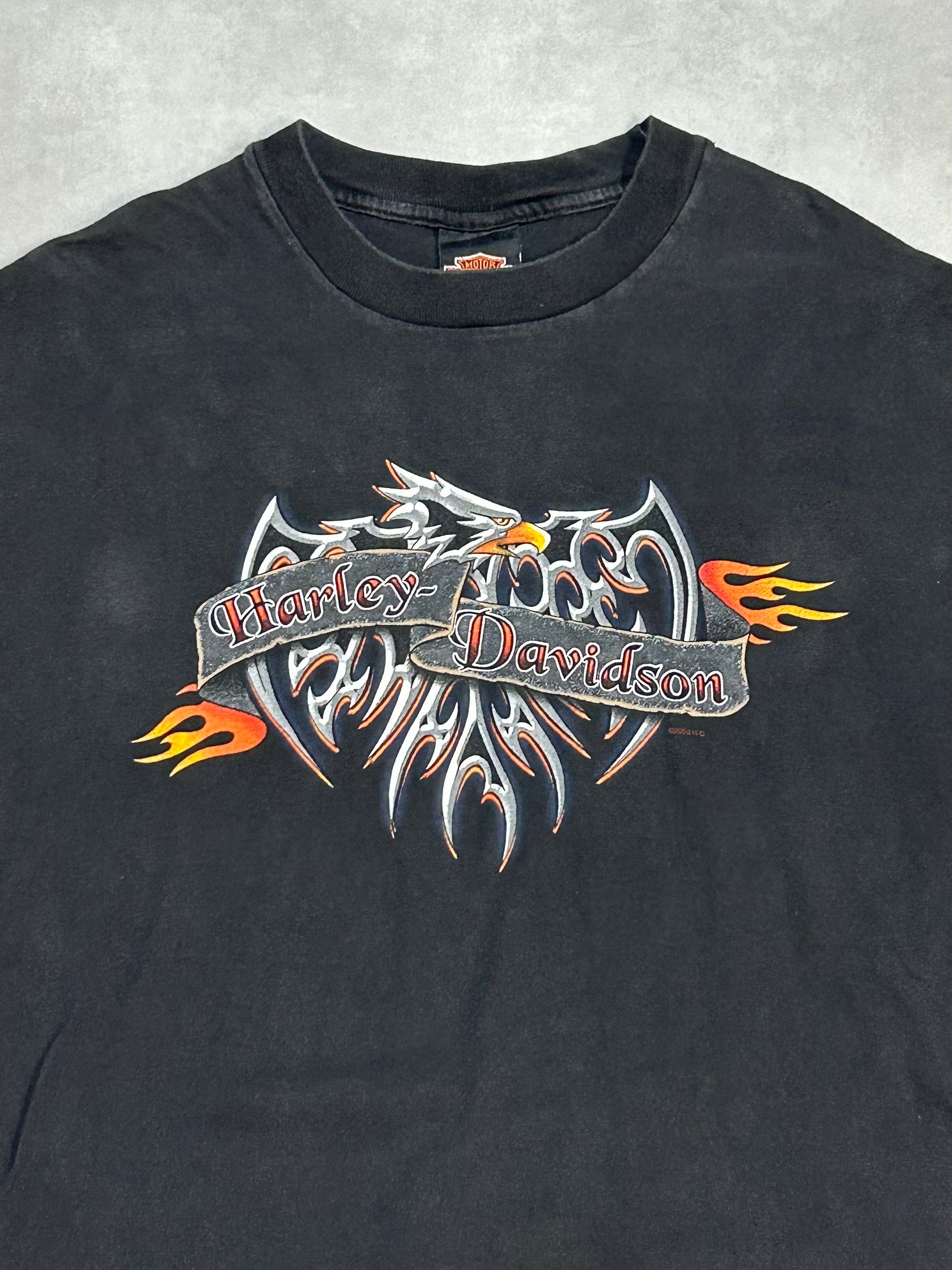 00's Harley-Davidson USA製 ロゴTシャツ