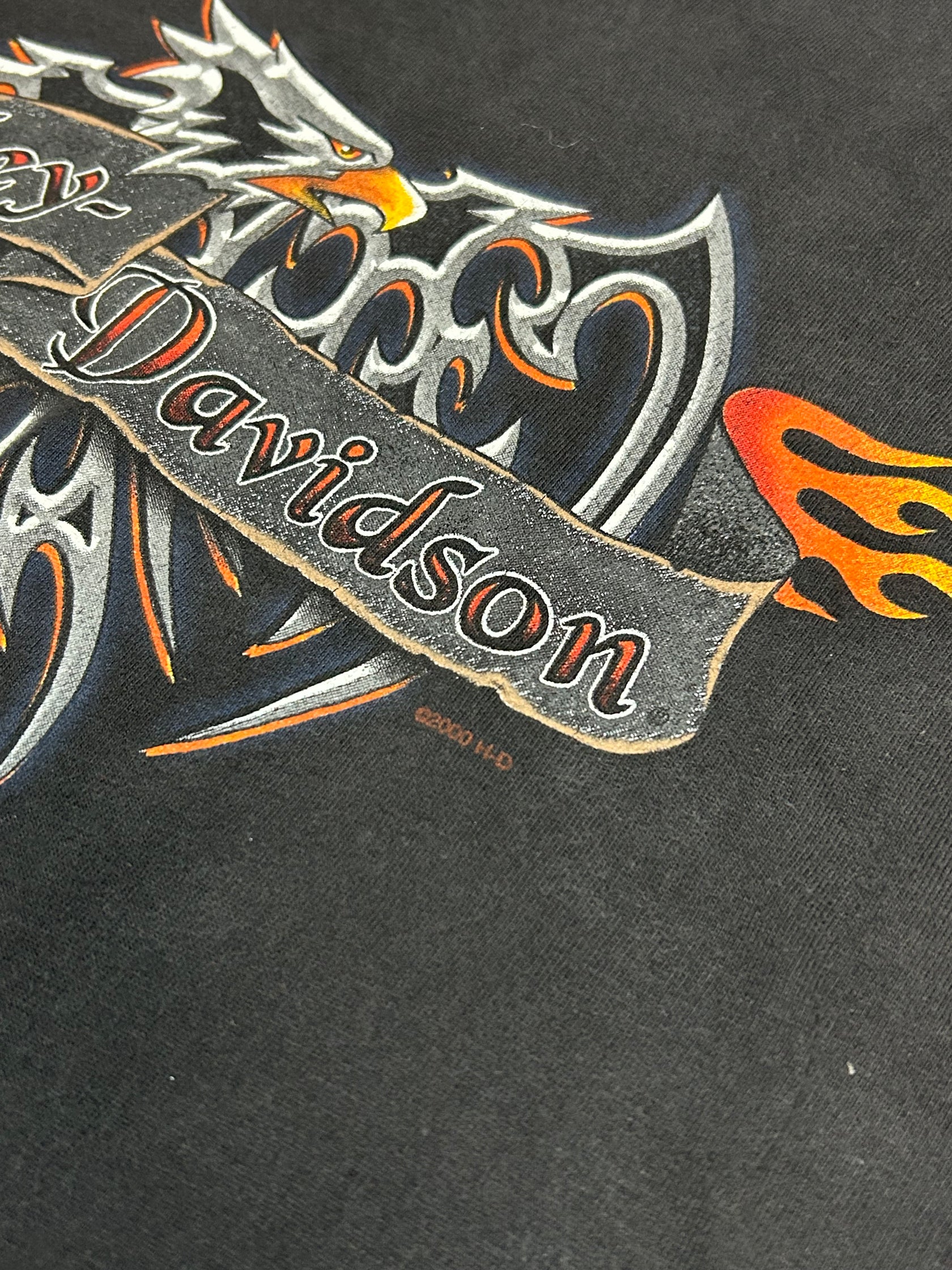 00's Harley-Davidson USA製 ロゴTシャツ