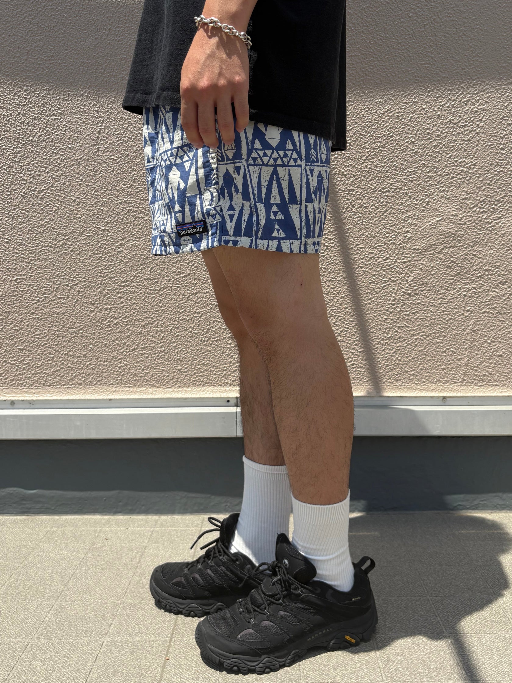 00's PATAGONIA「Baggies Shorts All-over Pattern」ナイロンショーツ