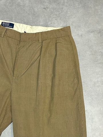 90's Polo Ralph Lauren「グレンチェック柄」スラックス