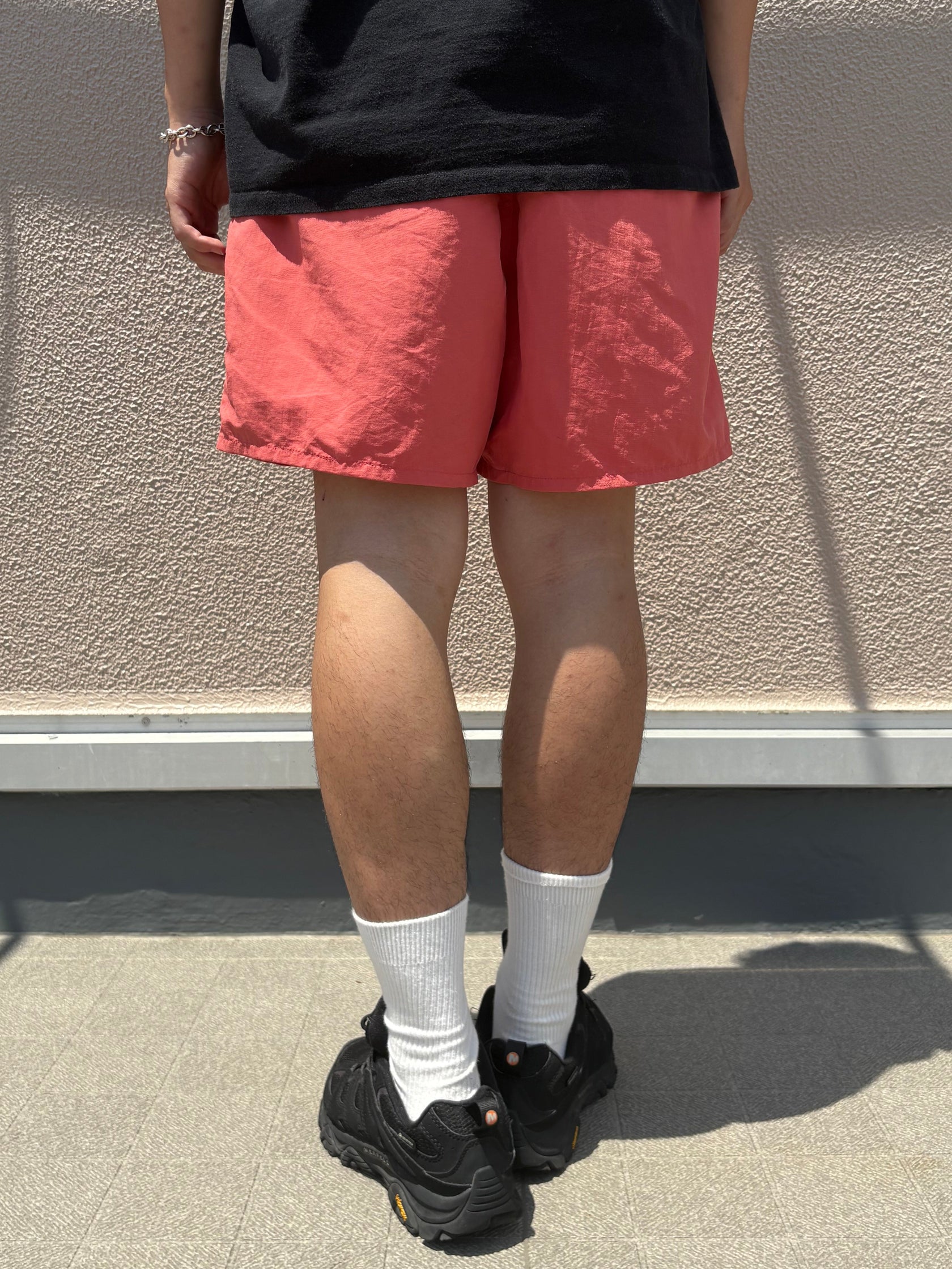00's PATAGONIA「Baggies Shorts Salmon Pink」ナイロンショーツ