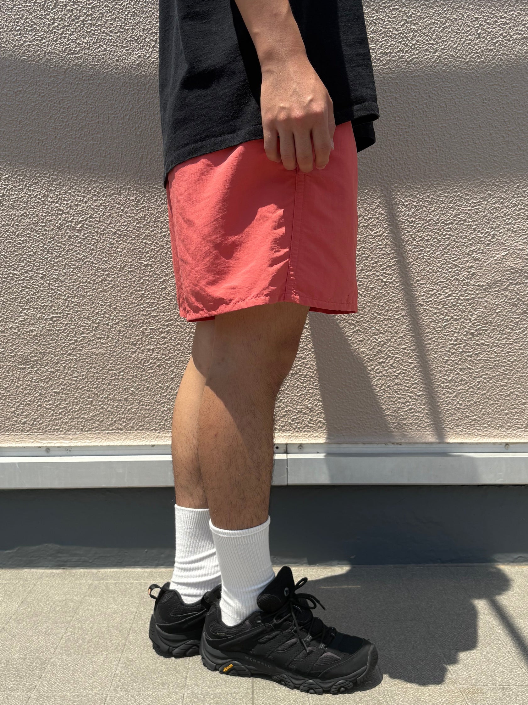 00's PATAGONIA「Baggies Shorts Salmon Pink」ナイロンショーツ