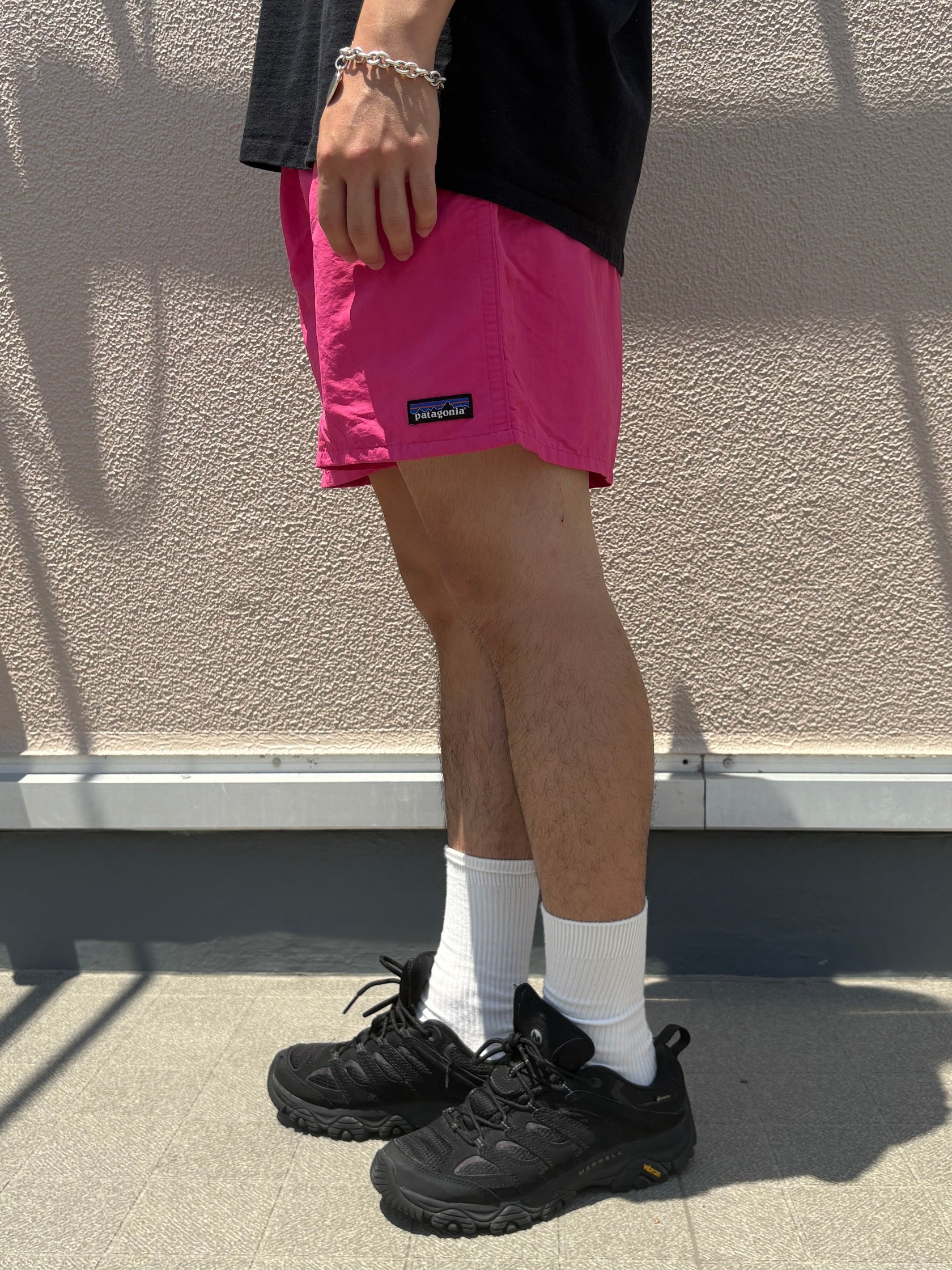00's PATAGONIA「Baggies Shorts Pink」ナイロンショーツ