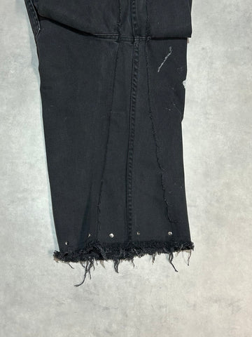 REMAKE PAINTED DENIM SHORTS