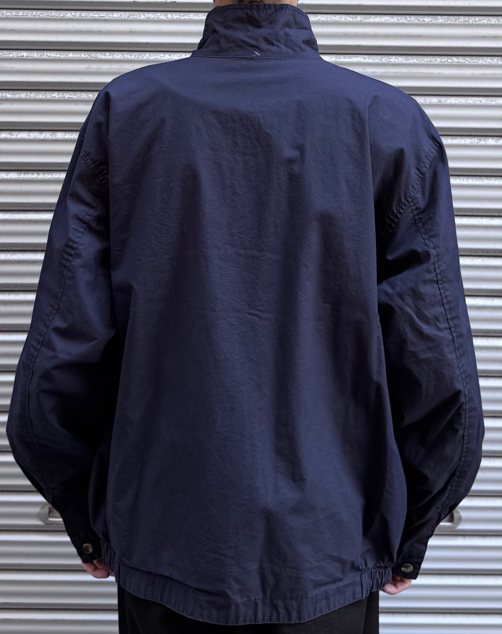 90’s LAND’S END「リバーシブルジャケット」ネイビー×レッド