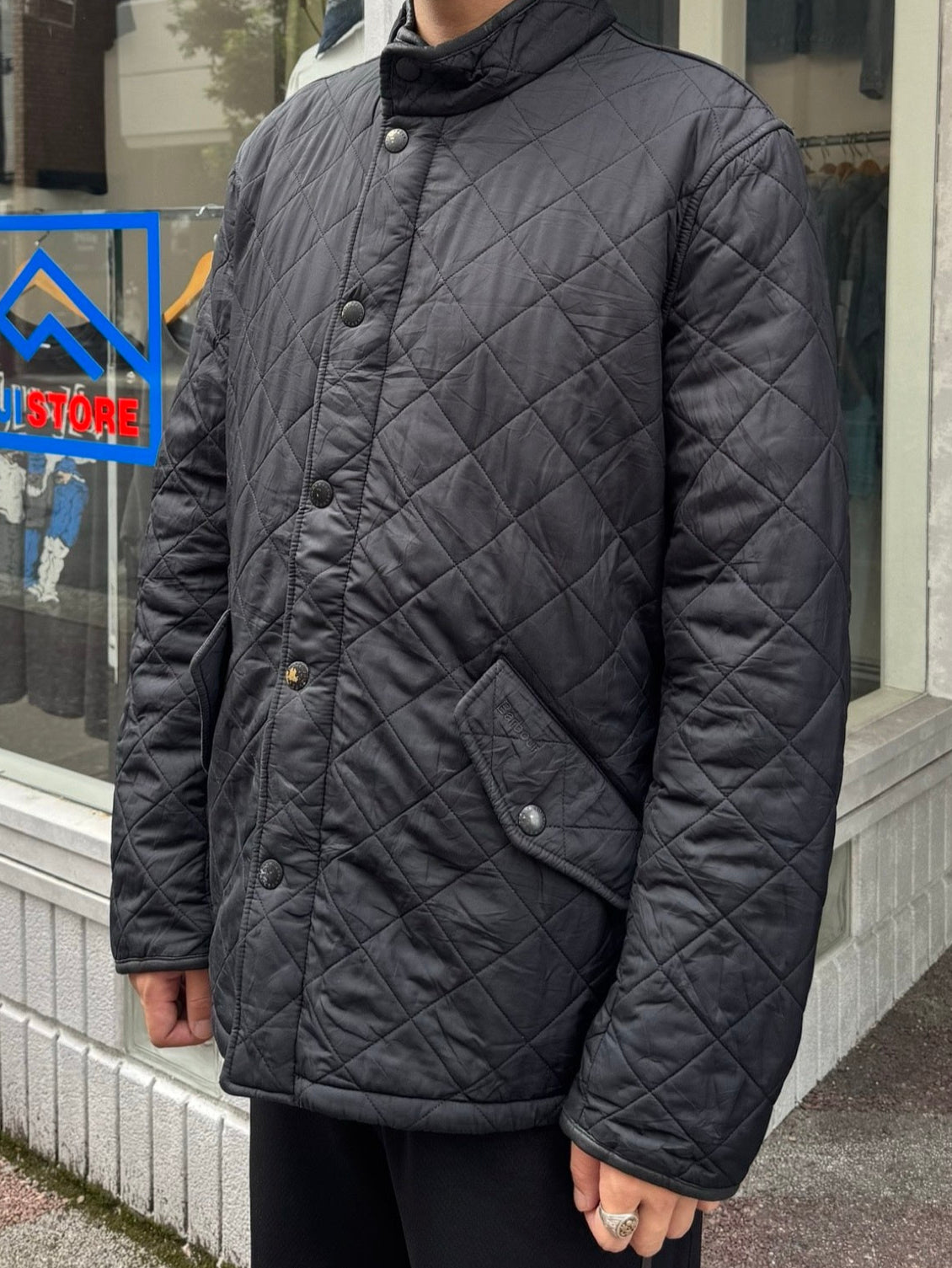 00's BARBOUR キルティングジャケット