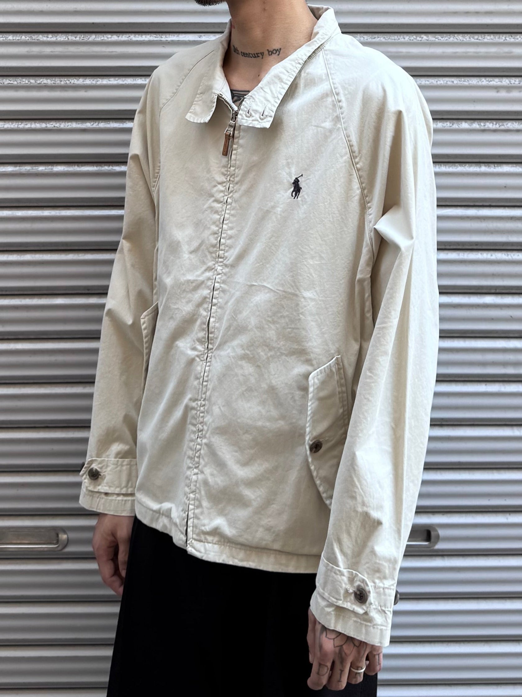 90's Ralph Lauren「raglan sleeves」スイングジャケット
