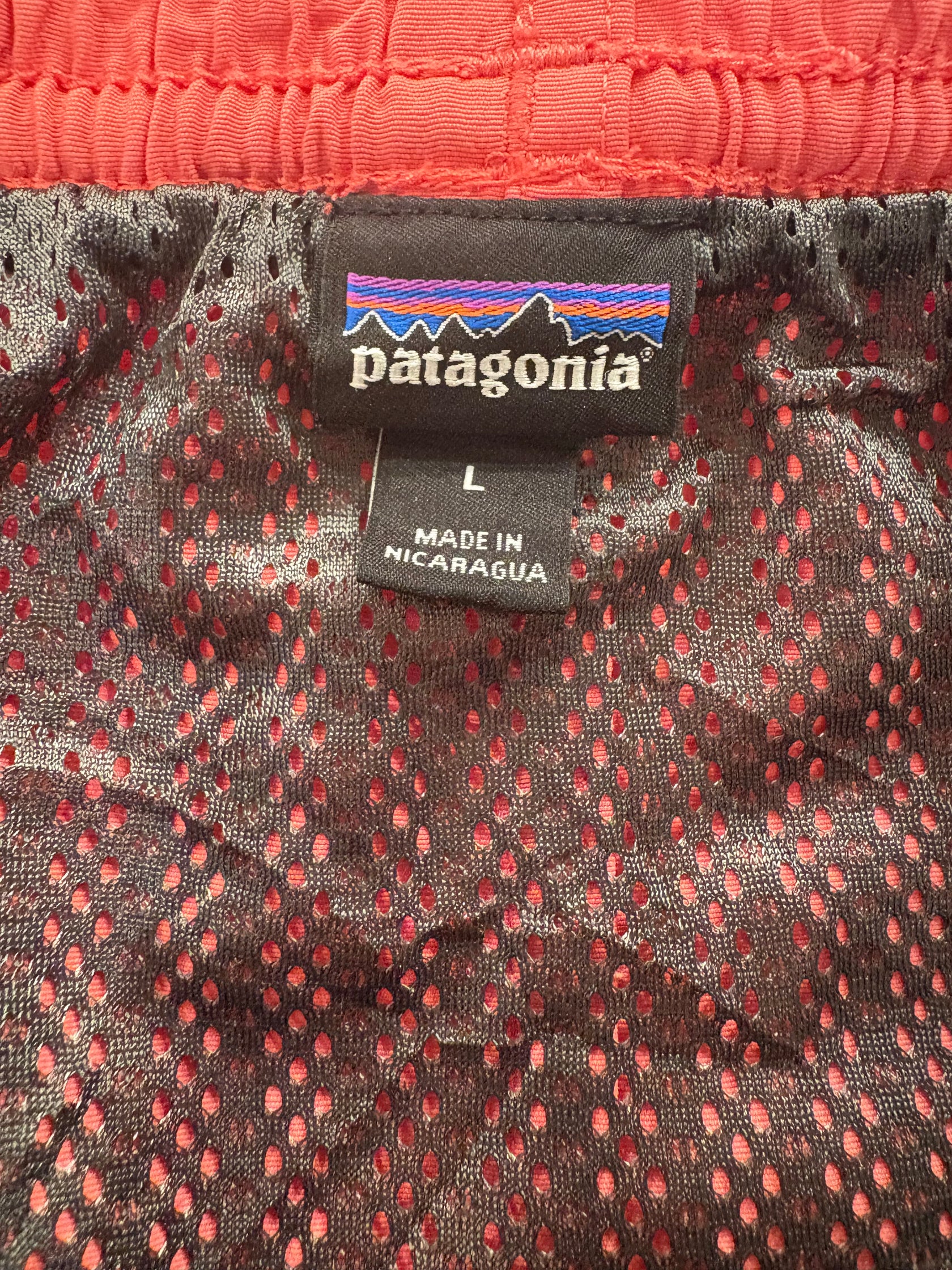 00's PATAGONIA「Baggies Shorts Salmon Pink」ナイロンショーツ