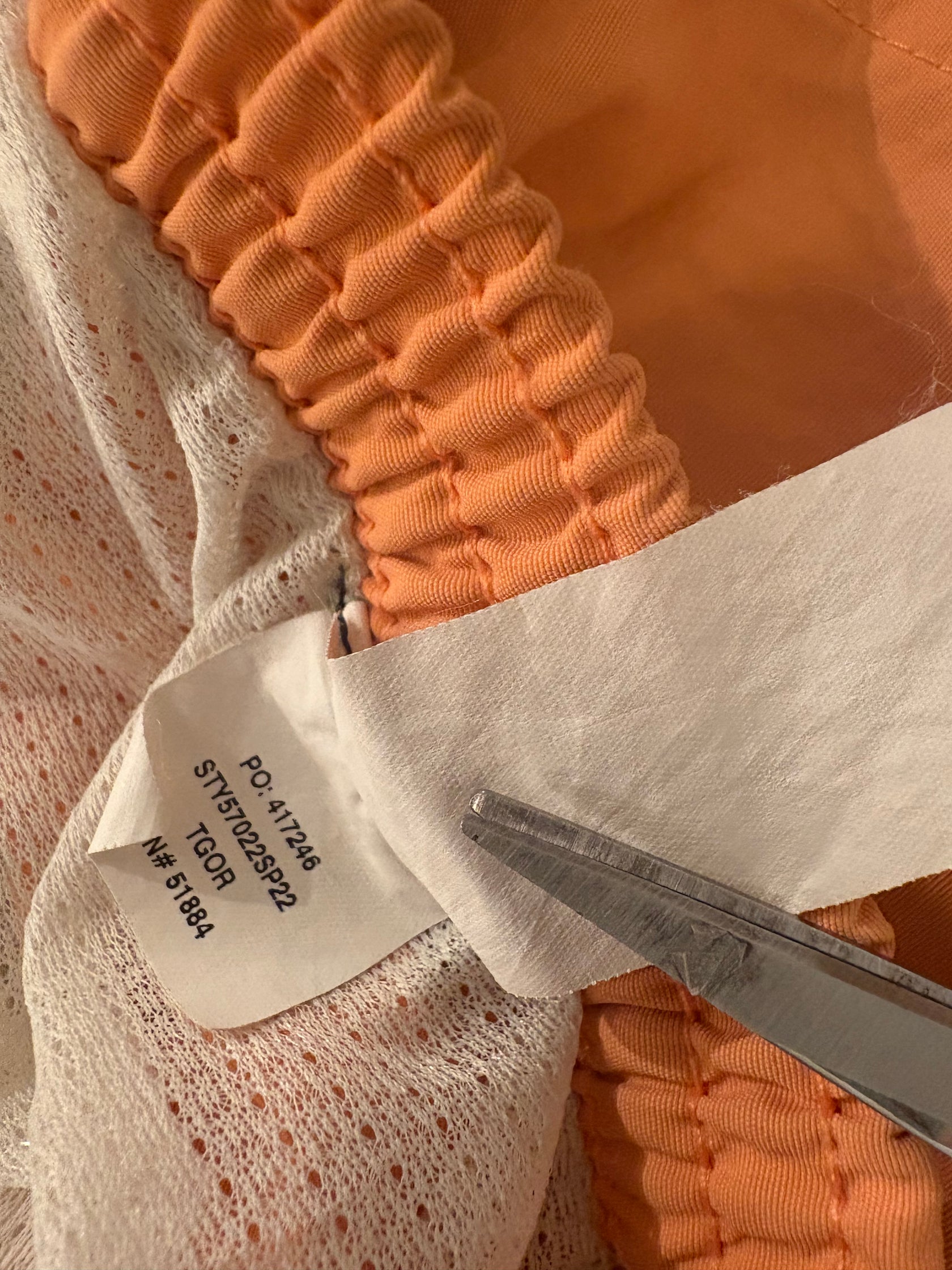 00's PATAGONIA「Baggies Shorts Light Orange」ナイロンショーツ