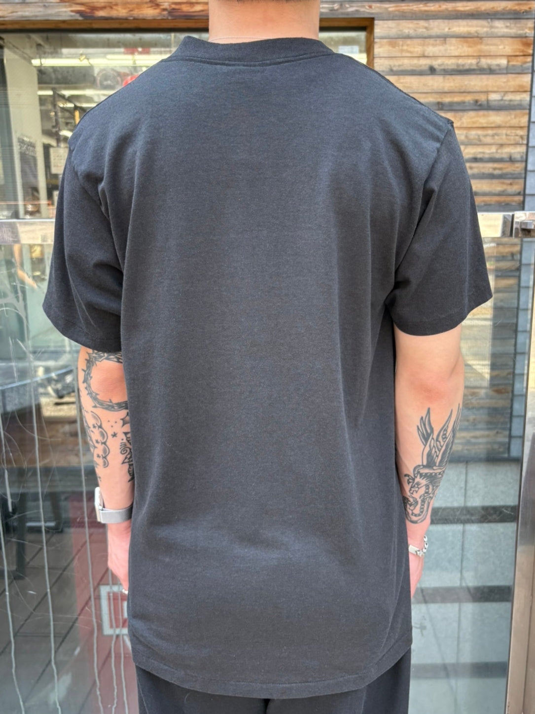 90's HARLEY-DAVIDSON「Eagle＆Bike」USA製 ハーレーTシャツ