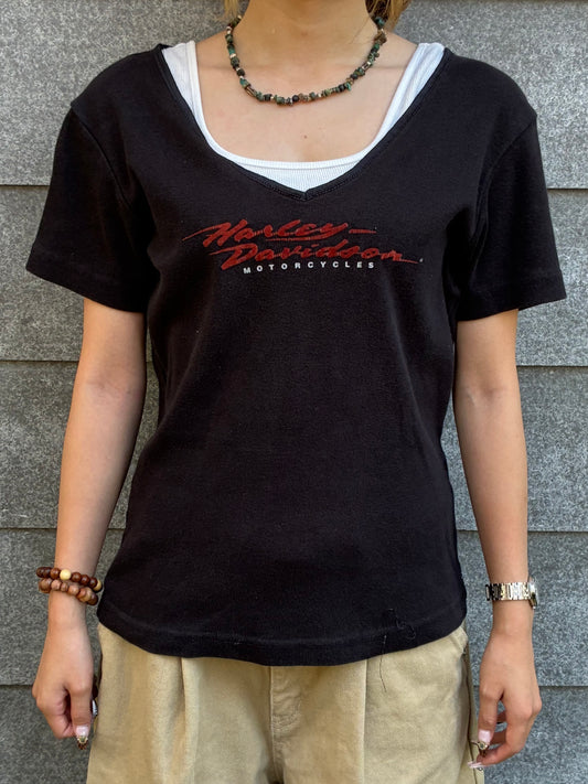 90's~00's「Harley-Davidson」USA製　ハーレーTシャツ