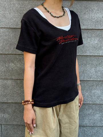 90's~00's「Harley-Davidson」USA製　ハーレーTシャツ
