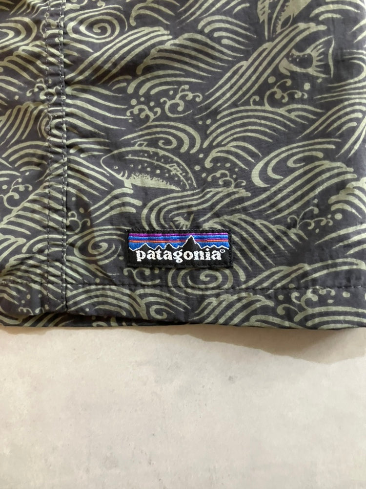 00's「PATAGONIA」総柄 リバーショーツ