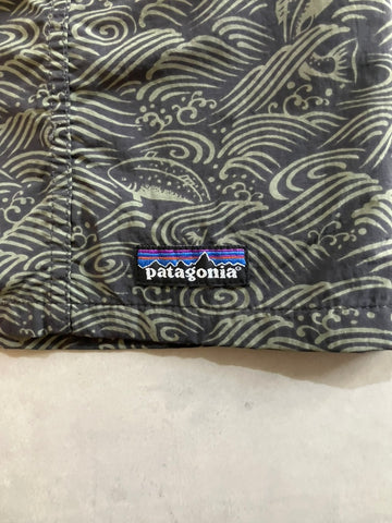00's「PATAGONIA」総柄 リバーショーツ