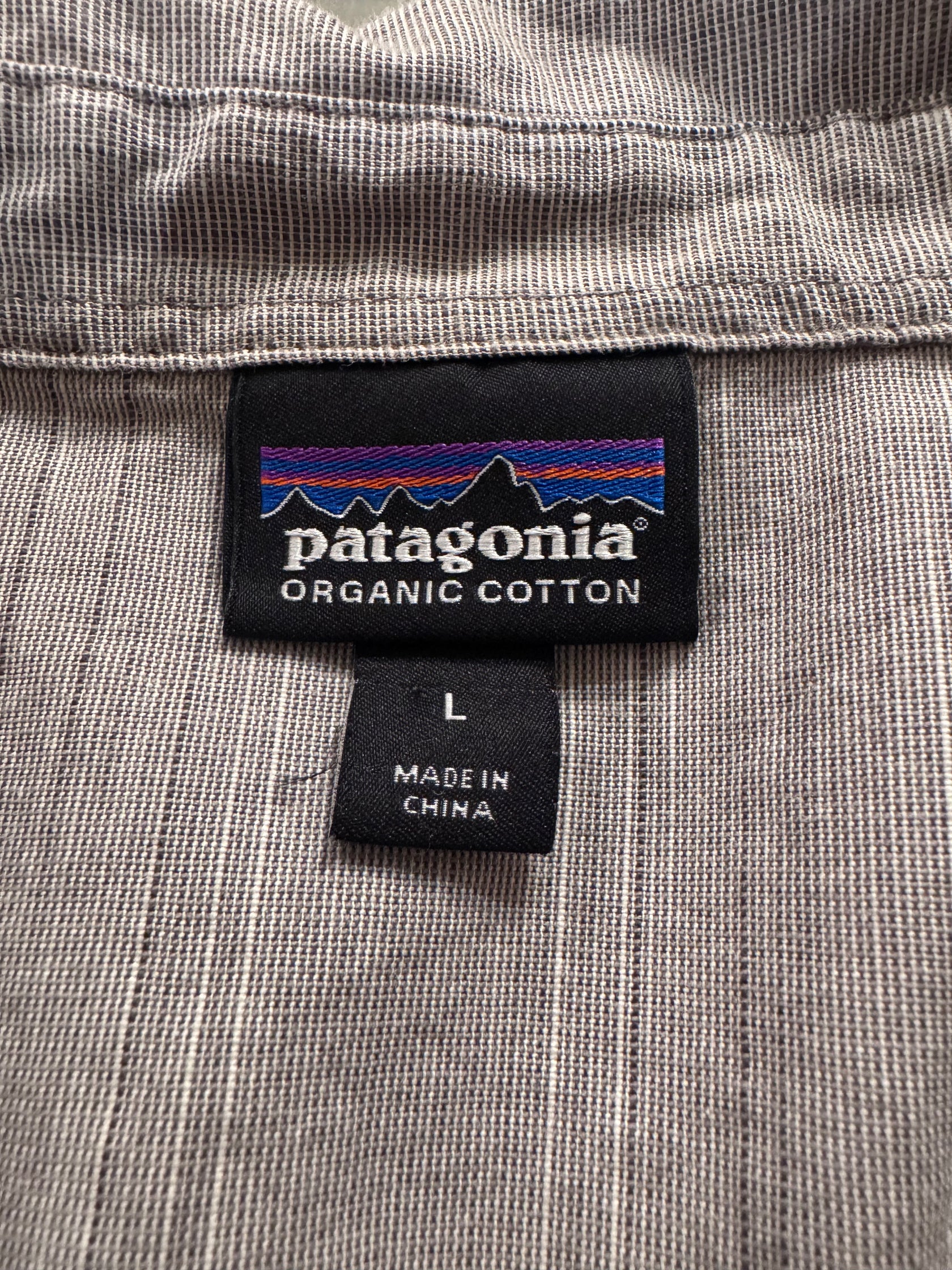 00's PATAGONIA「Organic cotton shirt」長袖シャツ