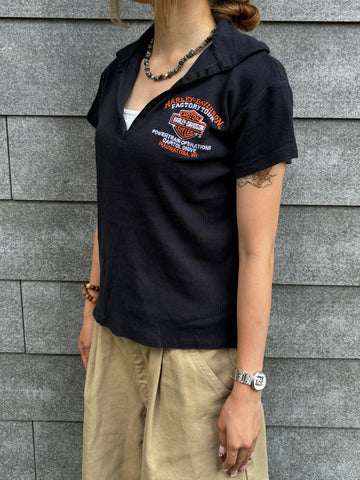 00's Harley-Davidson「Factory Tour 」ハーレーTシャツ