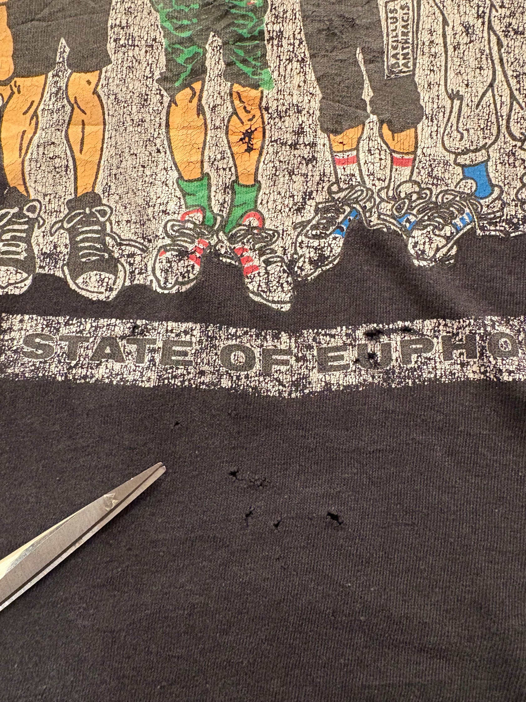 90's ANTHRAX「State of Euphoria」バンドTシャツ