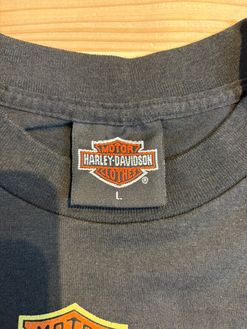 90's HARLEY-DAVIDSON「Eagle＆Bike」USA製 ハーレーTシャツ