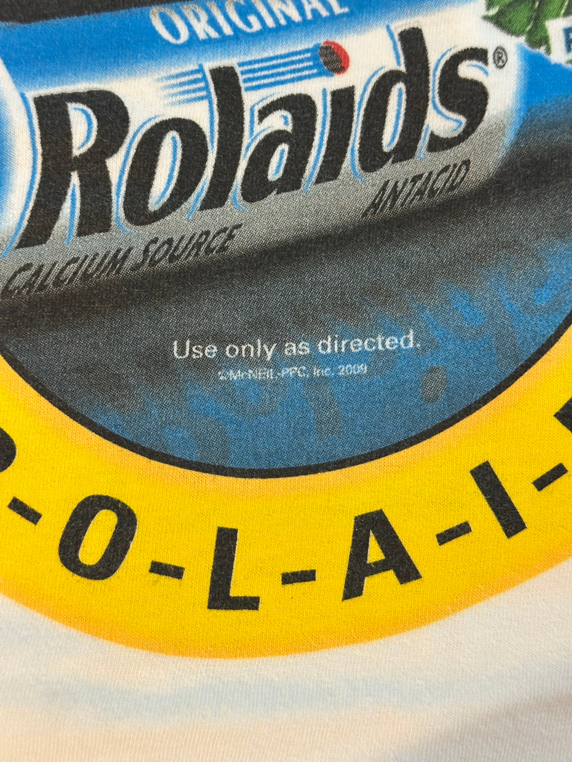 90's ROLAIDS 「How Do You Spell Relife?」企業Tシャツ