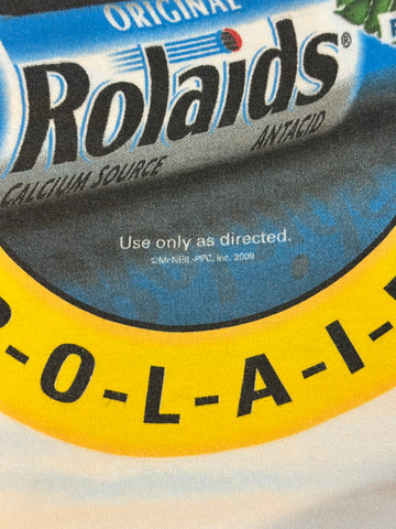 90's ROLAIDS 「How Do You Spell Relife?」企業Tシャツ