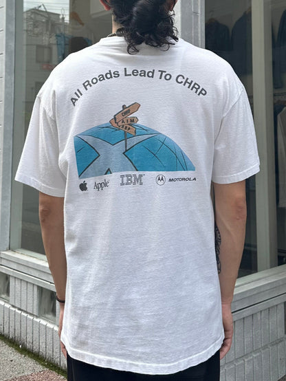 90's APPLE 「Mac Os」企業Tシャツ