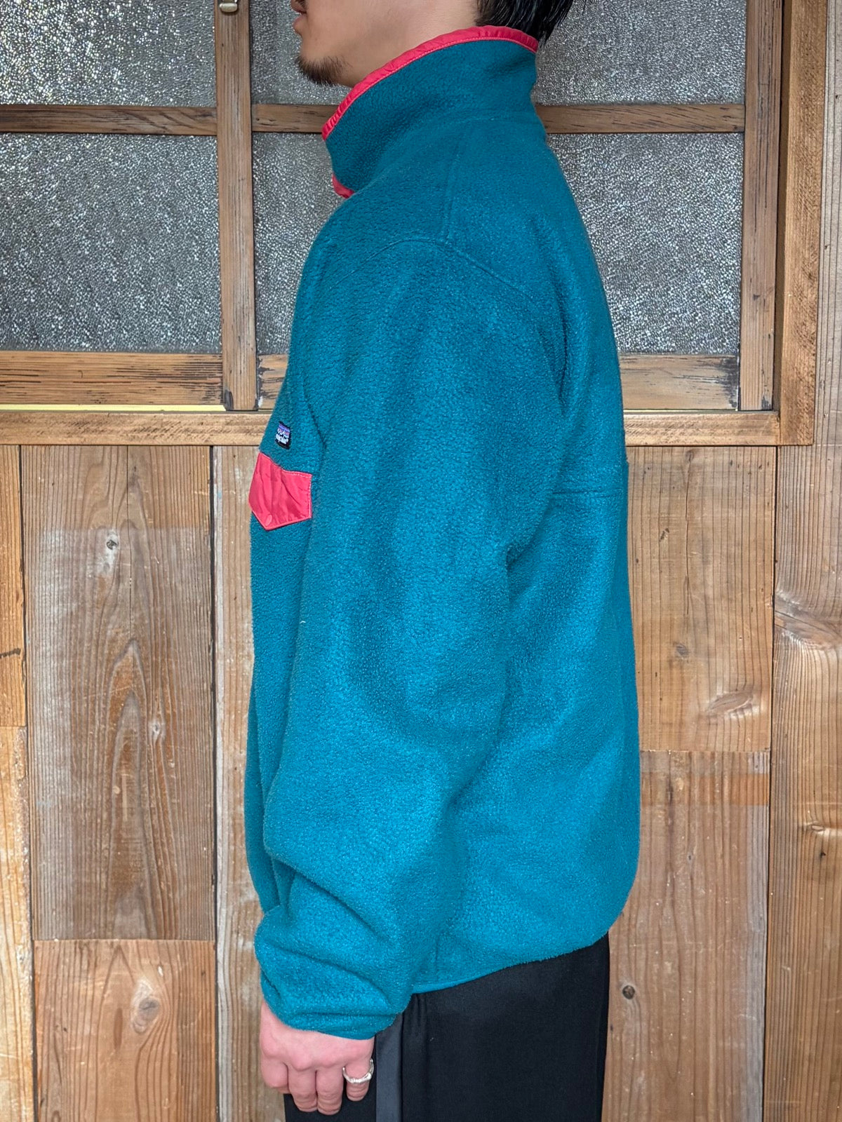 90’s PATAGONIA「SYNCHILLA Snap-T 」USA製 フリースプルオーバー