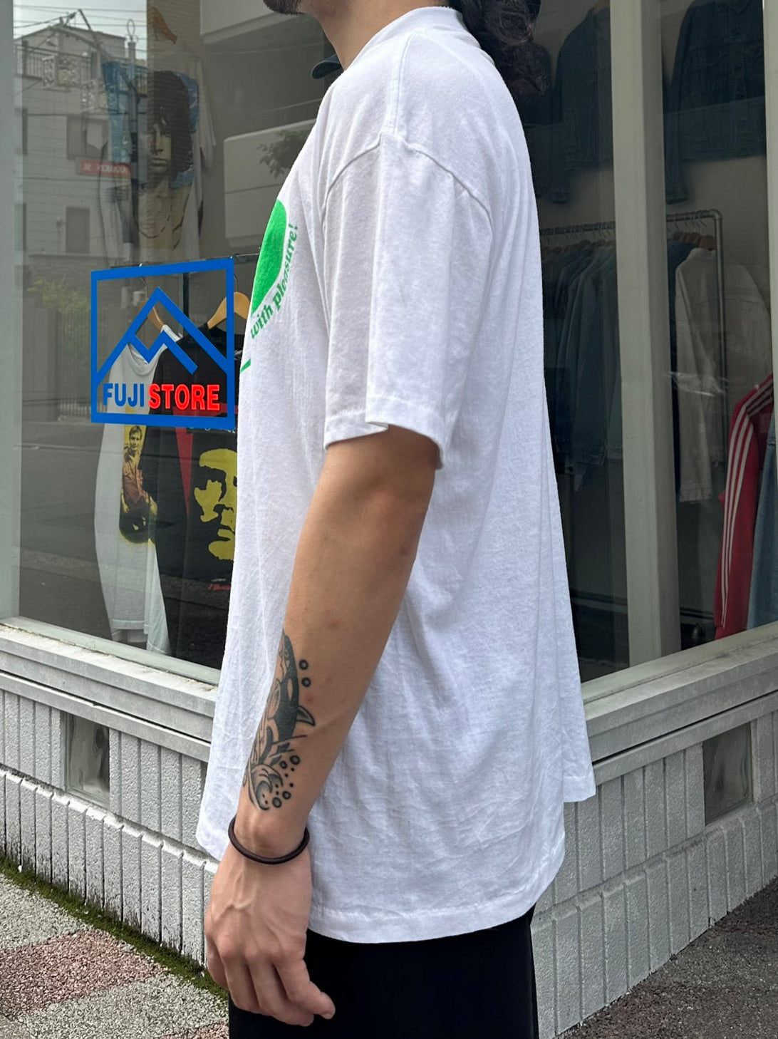 80's 「New Port」USA製 企業Tシャツ