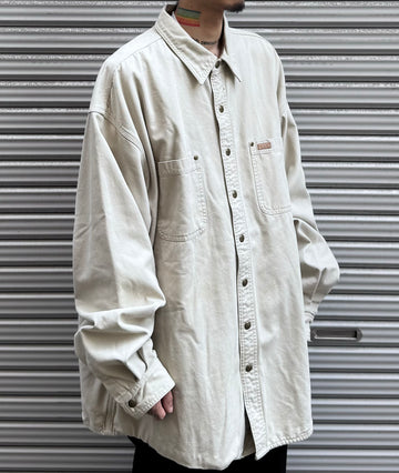 00's Carhartt「裏地付き」ダックシャツ