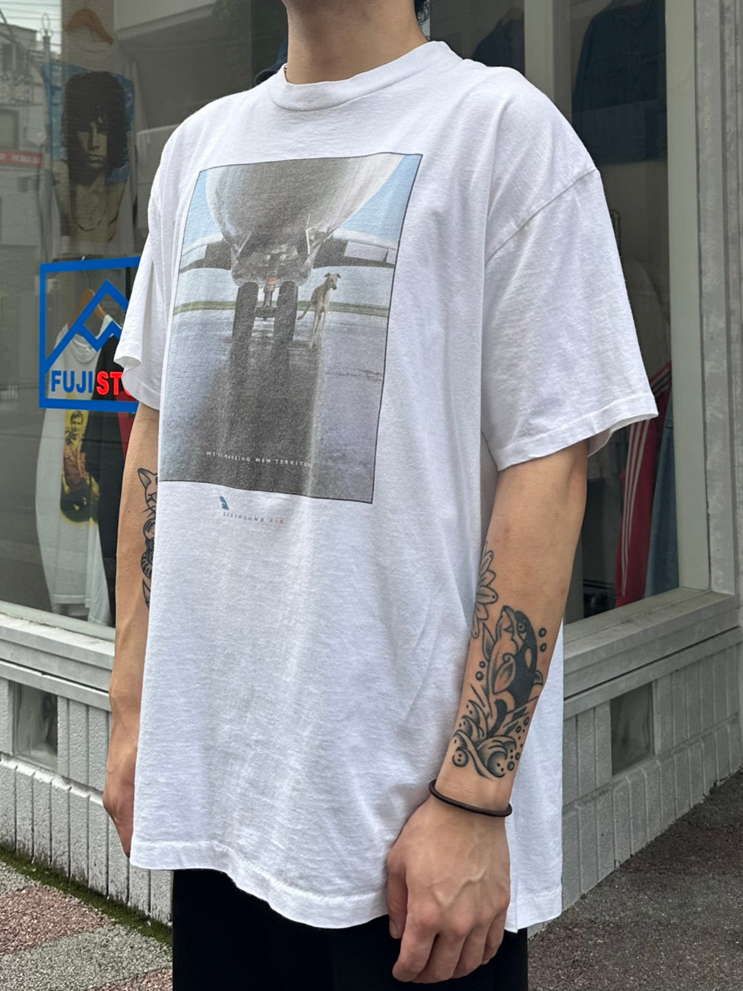 90's GREYHOUND 企業Tシャツ