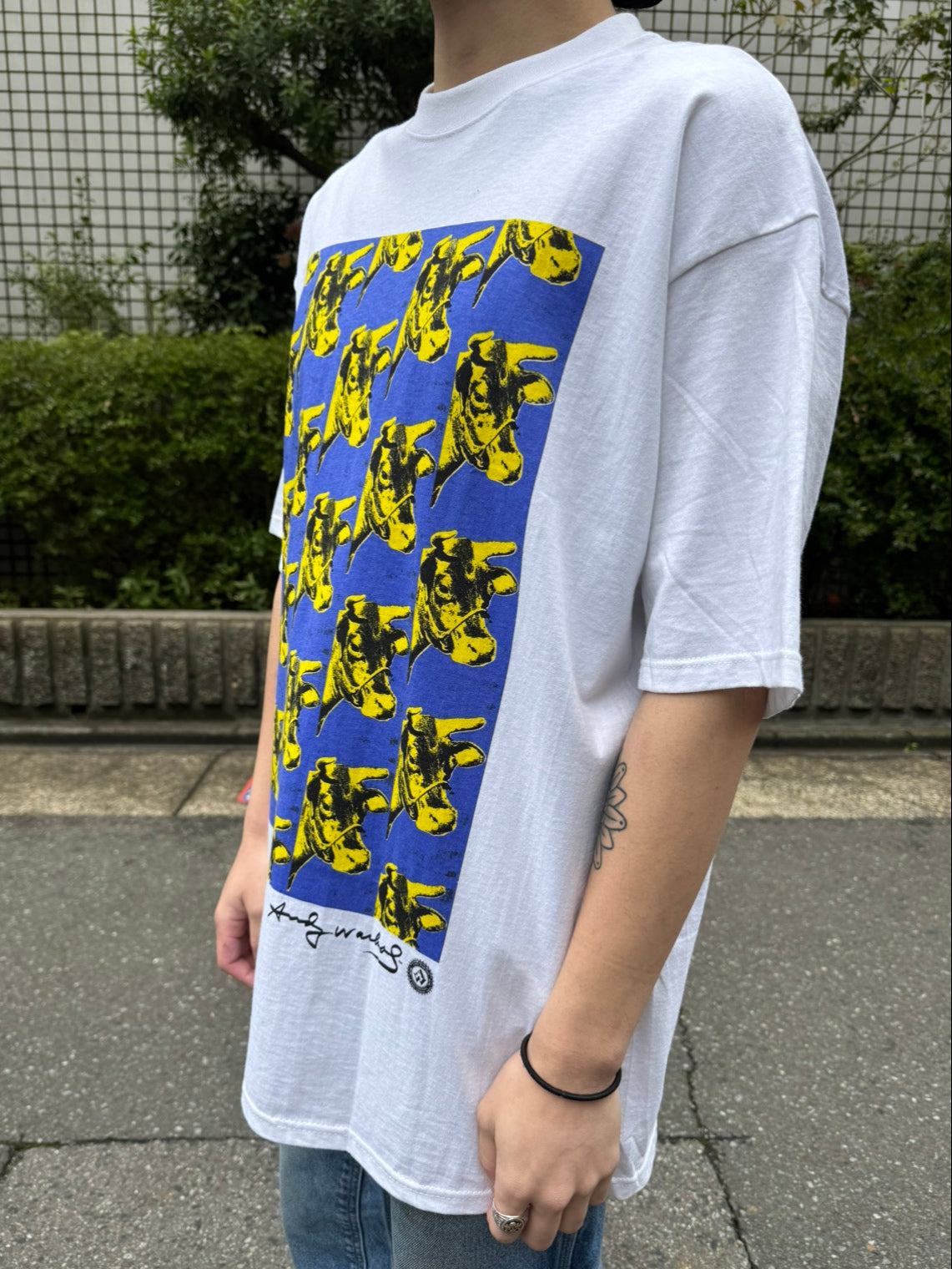 90's Andy Warhol  "COW" USA製 アートTシャツ