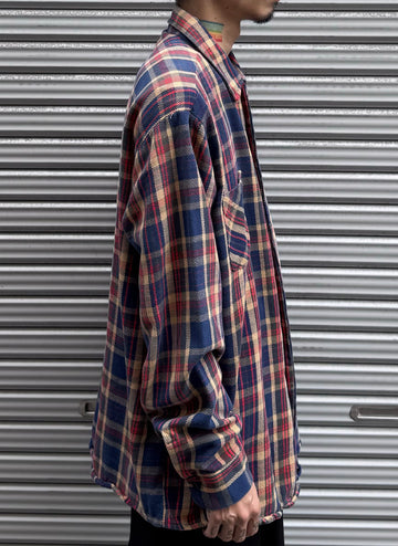 80's Flannel Check Shirt チェックネルシャツ