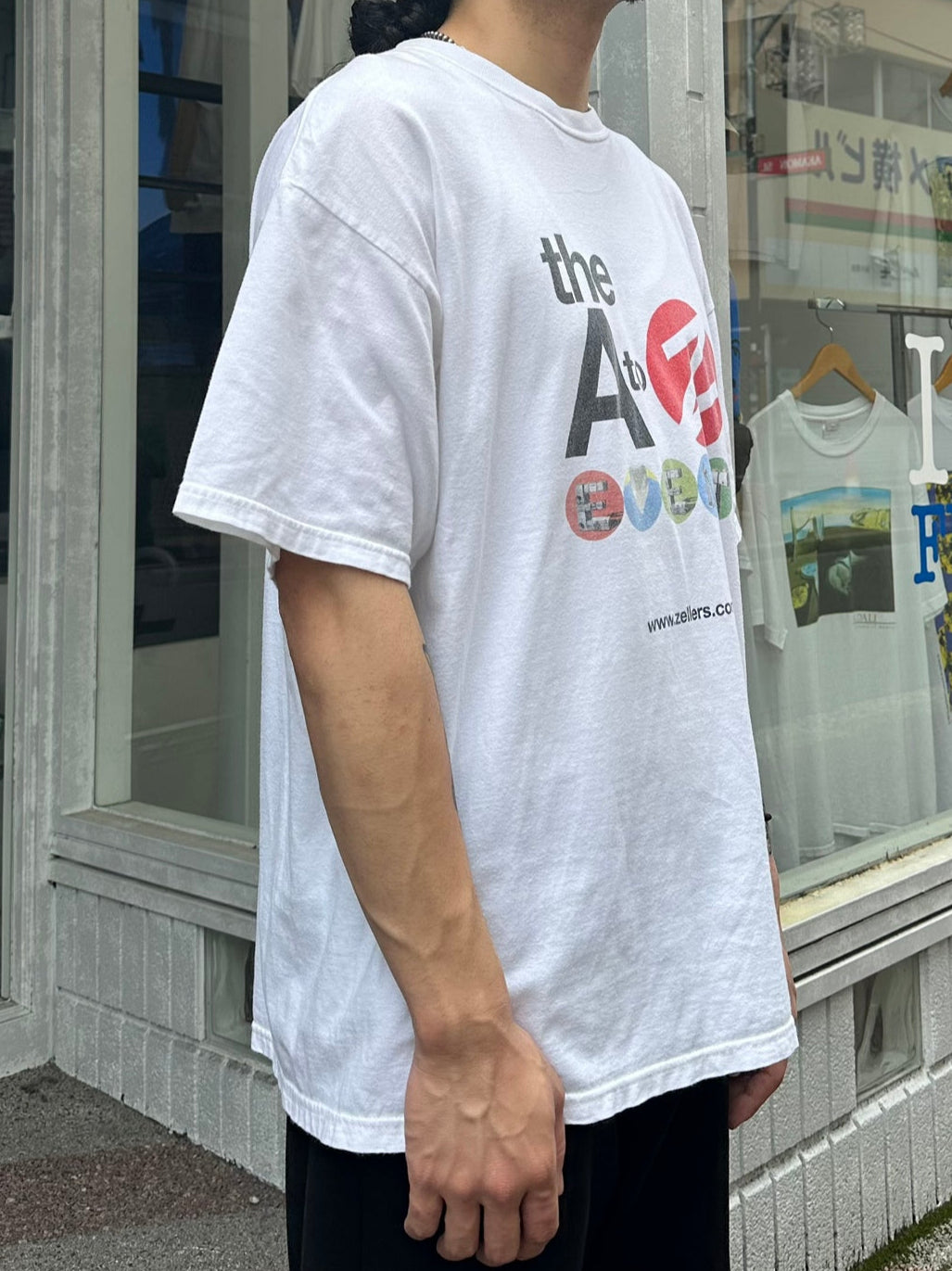 90's ZELLERS 「AtoZ」企業Tシャツ
