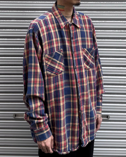 80's Flannel Check Shirt チェックネルシャツ