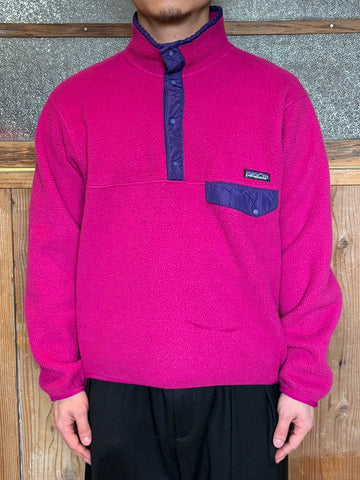 90’s PATAGONIA「SYNCHILLA Snap-T 」USA製 フリースプルオーバー