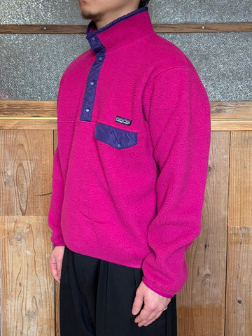 90’s PATAGONIA「SYNCHILLA Snap-T 」USA製 フリースプルオーバー