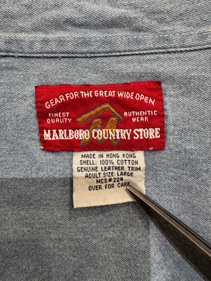 90’s MARLBORO「COUNTRY」デニムシャツ