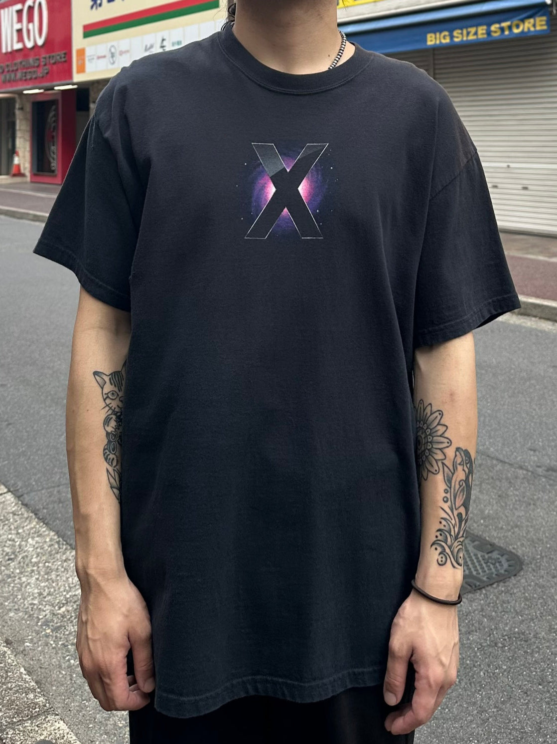 00's APPLE「Mac OS X」　企業Tシャツ