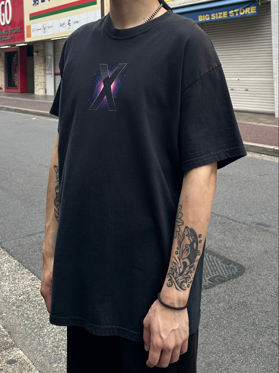 00's APPLE「Mac OS X」　企業Tシャツ