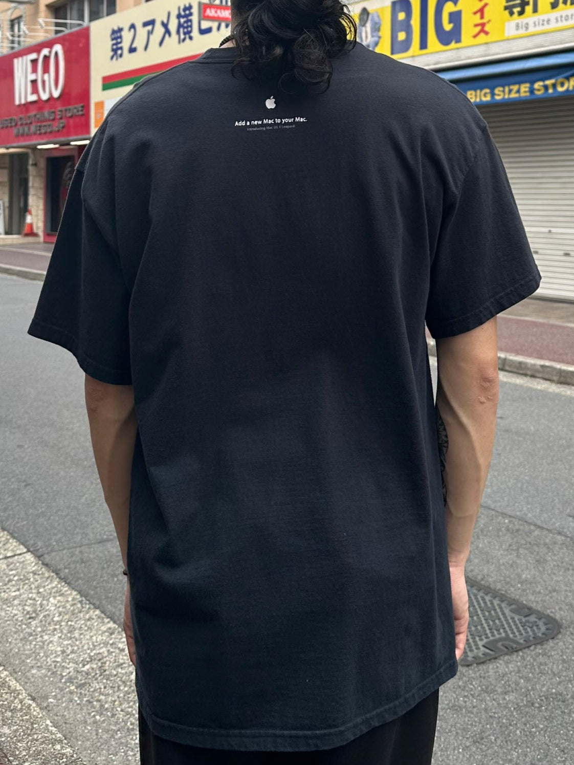 00's APPLE「Mac OS X」　企業Tシャツ