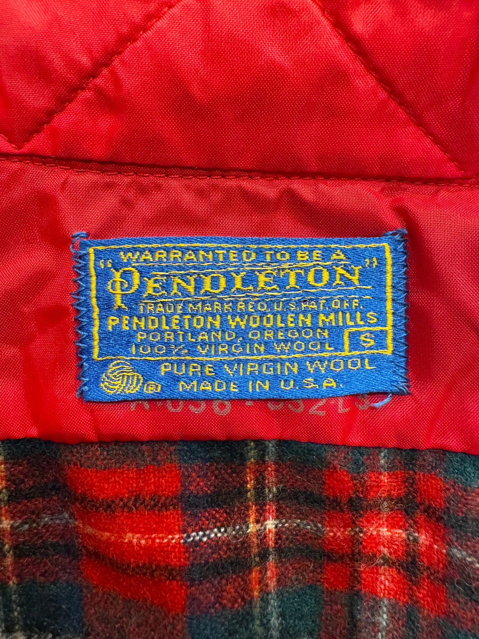 70's PENDLETON USA製 チェックネルシャツ