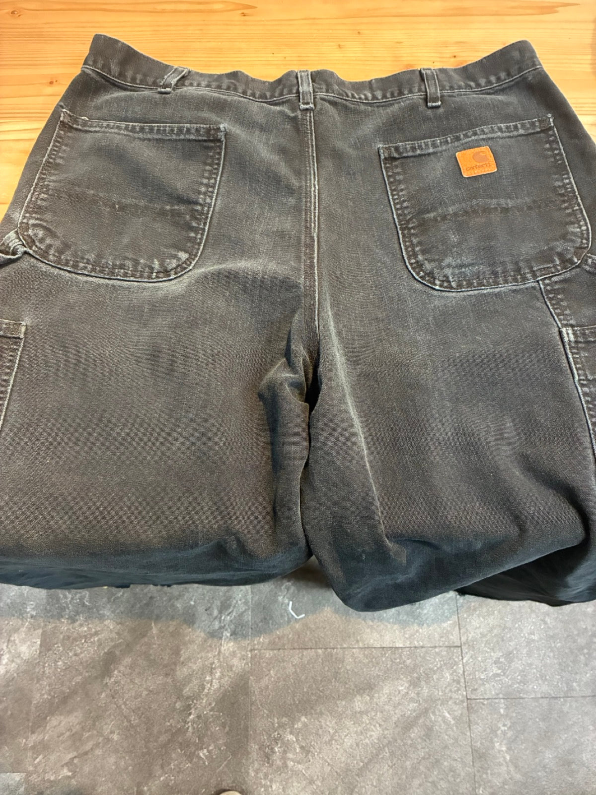 00's Carhartt「SINGLE NKEE」ダックパンツ