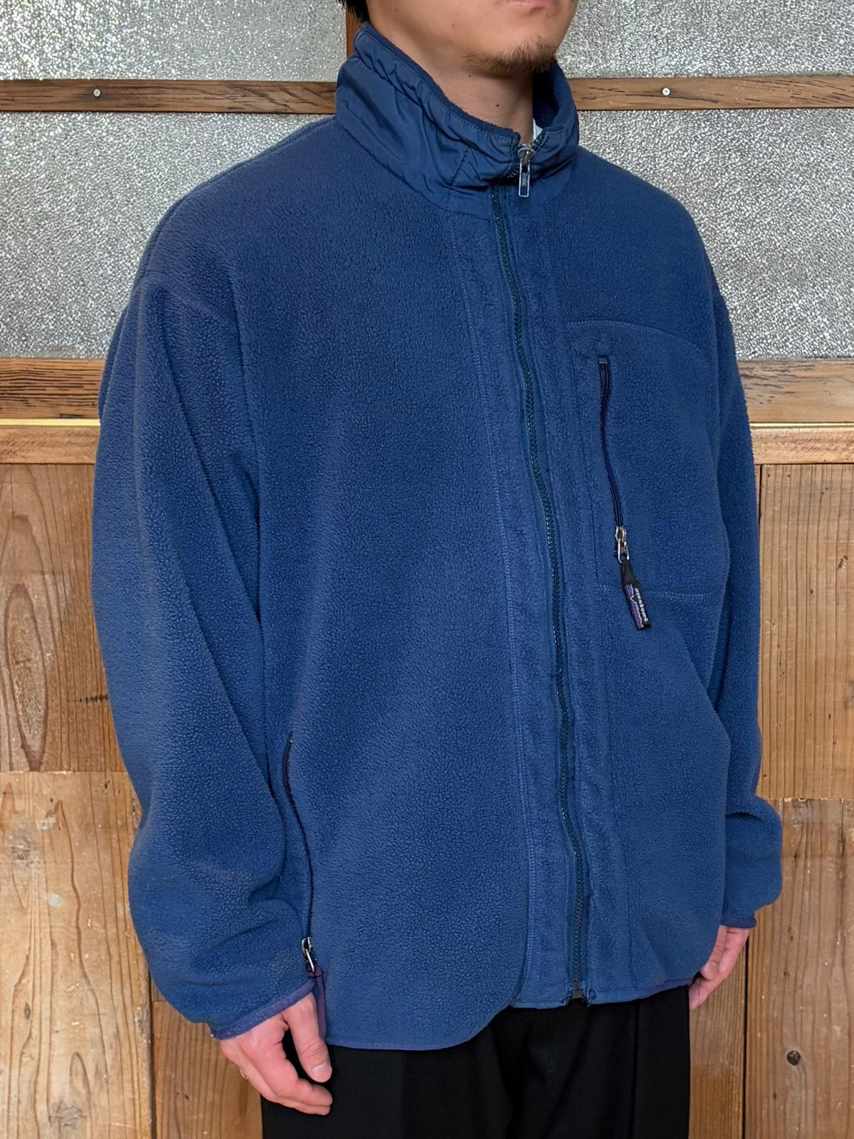 90’s Patagonia「Synchilla」USA製 フリースジャケット